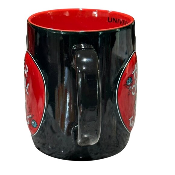 Dr Seuss Cat Hat Universal Studios Coffee Mug Teacher Things Embossed 3D Apple - Picture 5 of 8